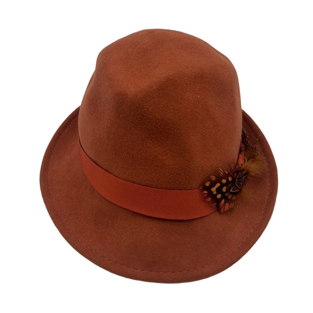 Vintage John Callahan Wool Fedora Hat - Picture 4 of 8